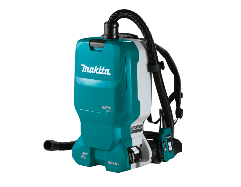 Makita 18V LXT AWS Capable HEPA Backpack Vacuum