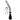 Metal Central Vacuum Hose Handle with Button