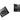SEBO Airbelt Replacement Textile - Black and Silver