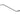 ProTeam 49" One-Piece, Two-Bend Aluminum Wand with Aluminum Coupling