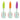 Casabella Clear Handle Double Mesh Scrubber