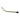 Filter Queen Upper Metal Wand with Black Cuff