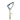 Bissell 1940 Handle Assembly White/Blue