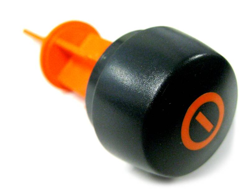 Sebo 60666VO Gray/Black On/Off Knob | eVacuumStore.com