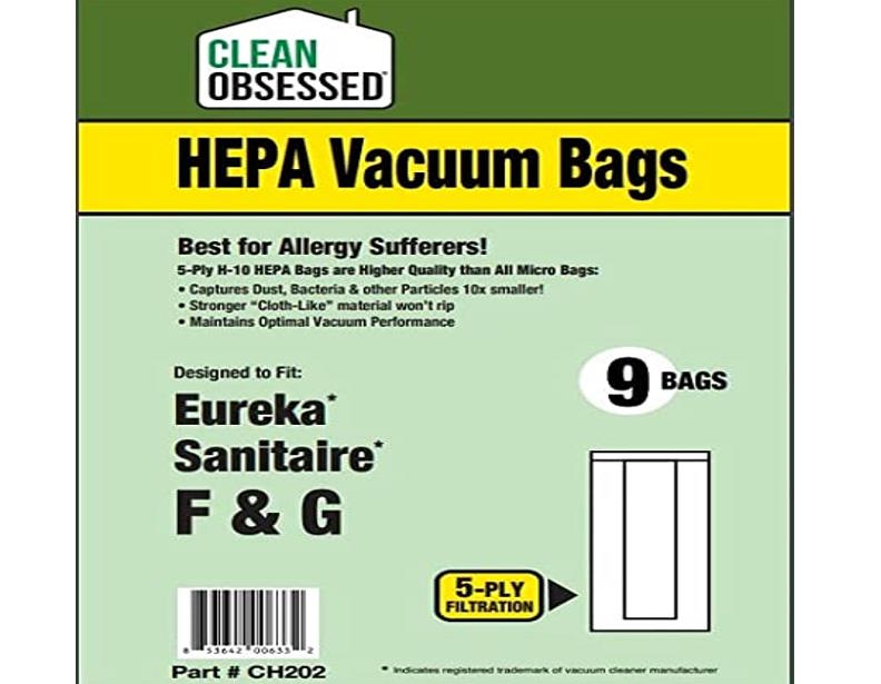 9 Eureka Style F&G Vacuum Bags GENUINE EUREKA ~ 52320 9 Eureka Style F&G Vacuum Bags GENUINE EUREKA ~ 52320