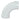 Central Vacuum 90 Degree Street Sweep Elbow | eVacuumStore.com