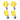 Dustless 1 Set Front and Back Legs Caster Part D1640